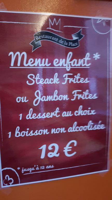 Pension Hotel Restaurant De La Place Voujeaucourt Buitenkant foto